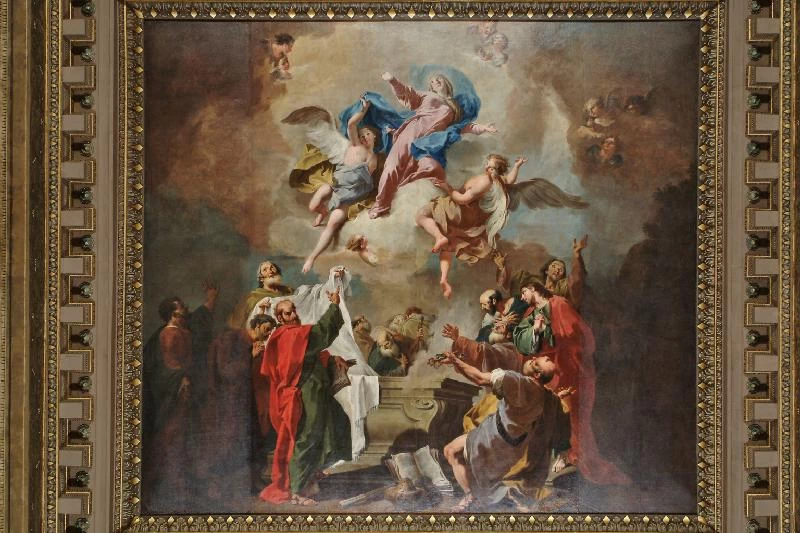 47-Pittoni G. B. sec. XVIII, Assunzione della Madonna